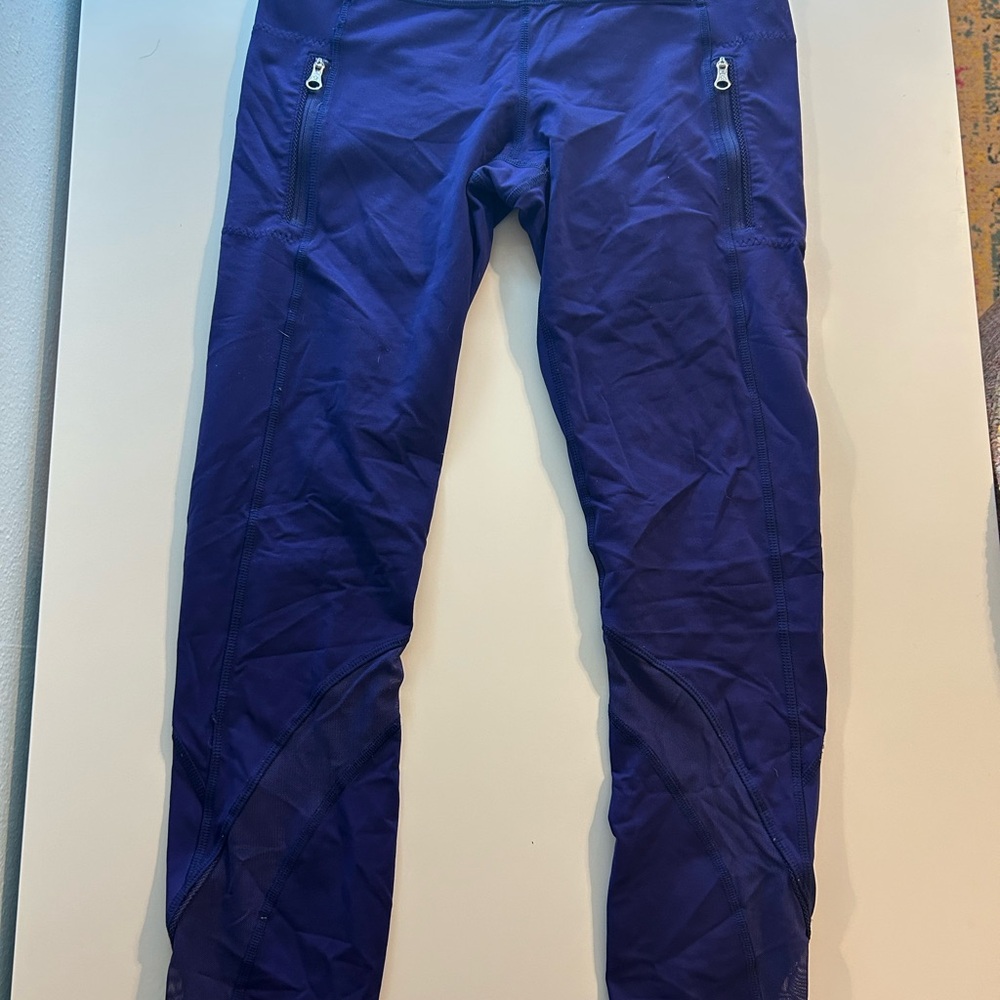 Lululemon Athletica Deep Blue Leggings